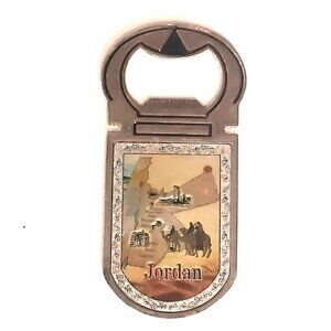 Jordan Middle East Bottle Opener Travel Fridge Magnet Souvenir